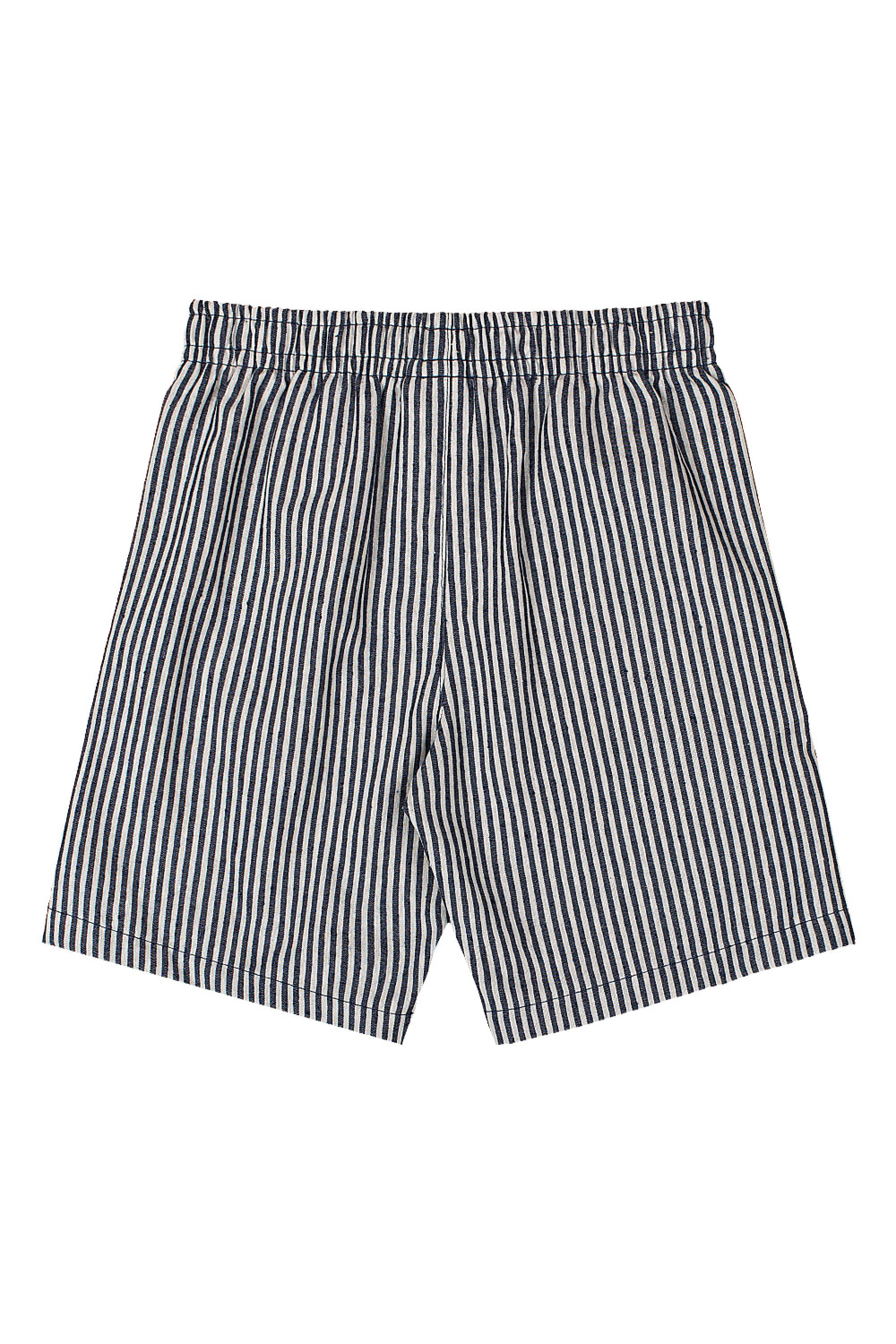 Conjunto Infantil Camisa Social em Tricoline e Bermuda (Azul Marinho) Quimby - Imagem 30